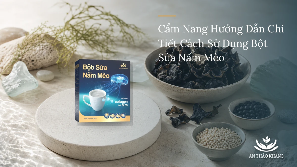 Cẩm Nang Hướng Dẫn Chi Tiết Cách Sử Dụng Bột Sứa Nấm Mèo – An Thảo Khang